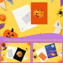 Magic Ants Halloween Pop Up Cards 3 Pack  Haunted House, Pumpkin Graveyard, and Food Truck  3D Greeting Cards with Envelopes and Notecards for Kids, Adults, Halloween Birthday & Trick or Treat Gift