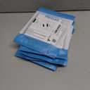 6 x Melsan 1x4 inch Hook and Loop Strips with Adhesive - 15 Sets, Strong Back Adhesive Fasten Mounting Tape for Home or Office Use - Instead of Holes and Screws, Black