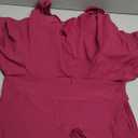 MiYang Women's Plus-Size Shaping One Piece Swim Dresses Swimsuit Fuchsia X-Large (US 16-18)