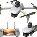 Drones with Camera for Adults 4K, 3 Axis Gimbal Drone with Obstacle Avoidance, Drone for Adults, 2.4Miles, 56Minutes, GPS Auto Return, Follow Me/Car, Time-lapse