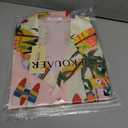 Ekouaer Womens Silk Pajama Sets Button Up Satin Pjs Short Sleeve 2 Piece Pj Sets Cute Lounge Sets with Chest Pocket L