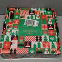 5 Ft Tinsel Christmas Tree with Timer 4 Modes 60 Warm White & Multi Color Change Lights 25 Ball Ornaments 3D Star Battery Operated Pop Up Artificial Tree Xmas Decoration Home Decor (Green)