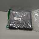 Silicone Coffee Mat, 24''x16'' Bar Mat with Detachable Dish Drying Mat - Fits Under Coffee Maker & Dish Rack (Black)