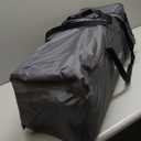 ANGELBLISS Baby Bassinet Bedside Crib, Pack and Play with Mattress, Diaper Changer, One-Push Setup Playards from Infants to Toddlers (Black)