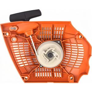 455 Recoil Starter Assembly & Repair Kit for Husqvarna 455 Rancher 460 461 Chainsaws, Includes Recoil Pulley Spring Set, Hand Grip, Rope, 537284201 Replacement