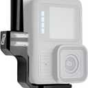 Dango Design Vertical Mount L-Bracket Elbow Adapter for GoPro Hero 9/10/11/12/13 Black | 90 Degree Rotation | CNC Aluminum