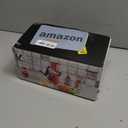 Geedel Rotary Cheese Grater, Kitchen Mandoline Vegetable Slicer with 3 Interchangeable Blades, Easy to Clean Grater for Fruit, Vegetables, Nuts (Red)