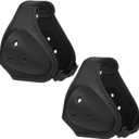 Jerify 2 Pcs Wrestling Headgear for Kids Youth Soft Grappling Headgear Wrestling Adjustable Ear Guard Protective(Black)