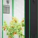 VIVOSUN S224 2x2 Grow Tent 24"x24"x48" High Reflective Small Mylar Tent