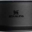 STANLEY Pet Bowl | 6-Cup (48 oz) Insulated Stainless Steel Dog & Cat Bowl | Splash-Resistant Lid | Dishwasher Safe | BPA-Free | Black 2.0