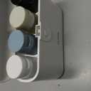 Travel Bottles with Case, 4x2oz TSA Approved, Leak-Proof, Press to Unlock, Compact & Portable Travel Toiletries (White)