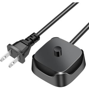 Charger for AquaSonic Electric Toothbrush, Replacement Charger Base for Aqua Sonic Black/Vibe Series Electric Toothbrush, Waterproof (Black)