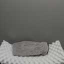 Sunheir Orthopedic Dog Bed for Large Dogs - Big Waterproof Dog Crate Bed with Removable Washable Cover, Egg Crate Foam Support, Anti-Slip Bottom, Deluxe Plush Pet Bed Mat (Grey)