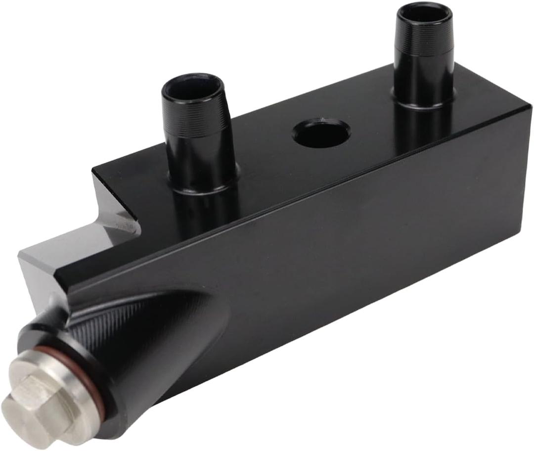 Flecto 125068000 Automatic Transmission Cooler Full Flow Bypass Valve Upgraded Compatible with 2014-2018 Chevy Silverado 1500, Sierra, Tahoe, Yukon & Cadillac Escalade, GM 6L80 Prevents Overheating