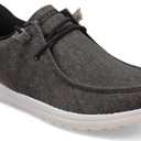 Skechers Men's Melson-Coronado Sneaker (12, Black/Grey)