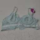 Avidlove Lace Bralettes for Women Y2k Strap Bustier Cami Top V Neck Camisole Lingerie (Medium, Light Green)