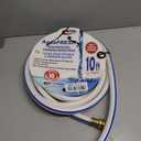 Valterra AquaFresh High Pressure Drinking Water Hose, Water Hose Hookup for RV - 1/2" x 10', White