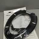 Angol Shiold PP Slow Close Toilet Seat (Elongated, Black)
