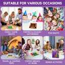 1-4 Players Shut The Box Dice Game, Traditional Wooden Pub Bar Board Game, Family Classics Tabletop Version Games for Classroom, Party, or Pub