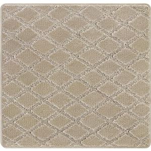 PURE ERA 30x30 Inch Area Rug Carpet Stair Landing Mat Non Slip Carpet Rug | Small Rug Tape Free Self Adhesive Backing, Indoor Doormat Floor Mat for Stairs Kitchen Entryway, Rug Washable and Reusable