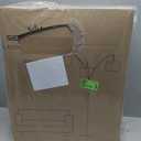 36W LED Arc Floor Lamp with 3 Fabric Shades, 3000LM Super Bright Standing Lamp with Remote Control & Touch, Stepless Dimming, Individual Light Control for Living Room, Bedroom (Black-Beige Linen Lampshade)