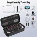 HEYSTOP Carrying Case for Nintendo Switch 2,Portable Travel Case for Nintendo Switch 2 Accessories with Screen Protector*1,Protective Cover*1,Thumb Caps*6,Large Space with 12 Game Card Slot,Hard Shell