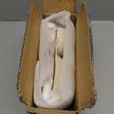 FYUEROPA Ceramic Dumpling Plate with Dipping Saucer, Sushi Dish, Serving Plate Chips and Snack Plate, 7.5 Inch - Set of 2 (Fish)