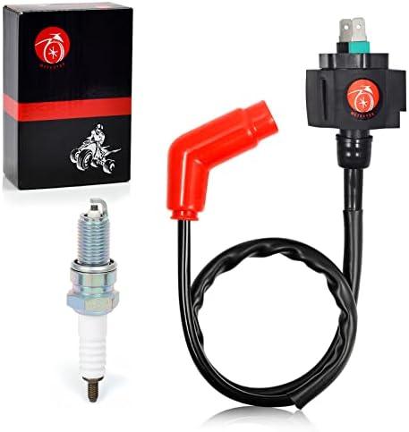 Ignition Coil Pack and spark plug For HONDA 450S 450ES 350S 350ES Foreman 400 450 TRX450 FE FM ES S Rancher 350 TRX350 FE FM TE TM