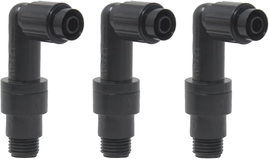 Combination Check Valve and Elbow Compatible with Pentair R172061 and R172061Z for Automatic Chlorine/ Bromine Pool and Spa Feeders (3-Pack) Combination Check Valve and Elbow Compatible with Pentair R172061 and R172061Z for Automatic Chlorine/ Bromine Pool and Spa Feeders (3-Pack)