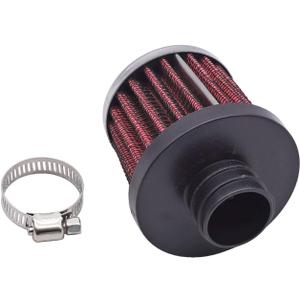 Parking Heater Universal Air Filter,25mm Connector with Clamp for Webasto Eberspacher Parking Heater