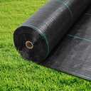 Rengue Weed Barrier Landscape Fabric, 6 x 300FT Weed Blocker Garden Ground Cover Fabric, 2.4 OZ Heavy Duty Garden Control Cloth, Woven Geotextile Fabric for Landscaping Driveway