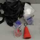 Atomik Climbing Holds Set of 2 Hanging Cones in Red for Beginners, Perfect for Entry-Level Pinch and Strength Training 4 total