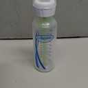 Dr. Brown's Natural Flow Anti-Colic Options+ Narrow Baby Bottle, 8 oz/250 mL, with Level 1 Slow Flow Nipples, 0m+, 4 Pack (Clear)