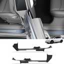 Door Entry Guard for Tesla Model Y Juniper 2026, 1 Piece Full-Length Threshold Protector, Seamless No Gap Design, Scratch-Resistant Anti-Kick Sill Guard, Waterproof TPE 2 PCS Set