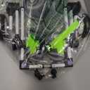 Adjustable Dog Wheelchair for Back Legs Mobility Support Lightweight Pet Wheelchair for Disabled Hind Legs Walking Stable Dog Cart for Pets (White 2XS for 6.6-11lb)