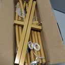 Balloon Arch Stand Metal Round Backdrop Stand Circle Balloon Arch Frame Wedding Arches 6.5FT for Ceremony Birthday Party Baby Shower Decoration