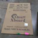 XBoard Magnetic Chalkboard Blackboard 48 x 36, Chalk Board/Black Board with 2 Magnets, Black Aluminium Frame