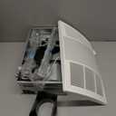 Broan-NuTone BHFLED110 PowerHeat Bathroom Exhaust Fan, Heater, and LED Light Combination, 110 CFM