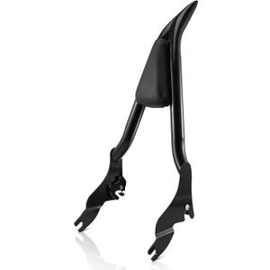 Sissy Bar For Harley Touring 28" Detachable Rear Passenger Backrest Quick Release Compatible With Road King Road Glide Street Glide Electra Glide Road King 2009-2026