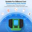Automatic Card Shuffler|1-2 Deck Electric Card Shuffle Machine|Portable Rechargeable Batteries of Poker,Blackjack,Uno,Skip-Bo,Phase 10 More Playing Shuffler for Home Game,Travel