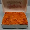 morvally Short Messy Curly Orange Wigs Unisex Heat Resistant Hair for Cosplay Costume Holloween Party