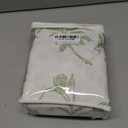 Awellife Sage Green Shower Curtain,Extra Long Cotton Floral Cottagecore Spring Shower Curtain for Bathroom 72" W x 84" L