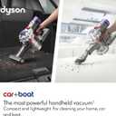 Dyson Car+Boat Handheld Vacuum, Cordless and Lightweight, Cleans Hard Surfaces and Upholstery, 115AW, 2 Power Modes, Up to 50 Minutes