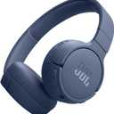 JBL Tune 670NC - Adaptive Noise Cancelling with Smart Ambient Wireless On-Ear Headphones, Up to 70H Battery Life with Speed Charge, Lightweight, Comfortable and Foldable Design (Blue)