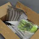 Chicken Poop Scooper: 2-in-1 Rake & Sifter - Silver Chicken Poop Shovel for Sand with Adjustable Stainless Steel Handle (35-59") for Small Spaces