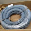 Swimming Pool Vacuum Hose 1-1/2" x 30-Ft, Swivel Cuff Kinkproof Design, Made in USA, Connects to Vacuum Head, Skimmer, Filter Pump for Cleaning In Ground and Above Ground Pools