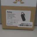 Avantree Relay - Premium Airplane Bluetooth Adapter with Advanced Qualcomm Chipset, 2 Headphones Support, 25hrs Play Time, aptX Adaptive & HD Audio Transmitter for Airpods, Bose & Travel Flight (1-Black)