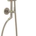 Moen Brushed Nickel 8-Inch Fixed Single Function Round Wide Rainshower Showerhead, 2.5 GPM, 6345BN