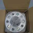 38mm (1.5 Inch) Hubcentric Wheel Spacers 5x115 Compatible For Dodge Charger 2006-2022, Challenger 2008-2022, Magnum 2005-2008, Compatible For Chrysler 300c 2005-2022 (2pcs 71.6mm M14x1.5) Spacer (Silver)