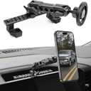 sukemichi Phone Mount for 2022 2023 2024 2025 2026 Chevrolet Silverado 1500/GMC Sierra 1500 2500 3500 HD Accessories,Dash Platform Phone Mount Magsafe Fit 13.4" Screen, Cell Phone Holder for NATO Rail